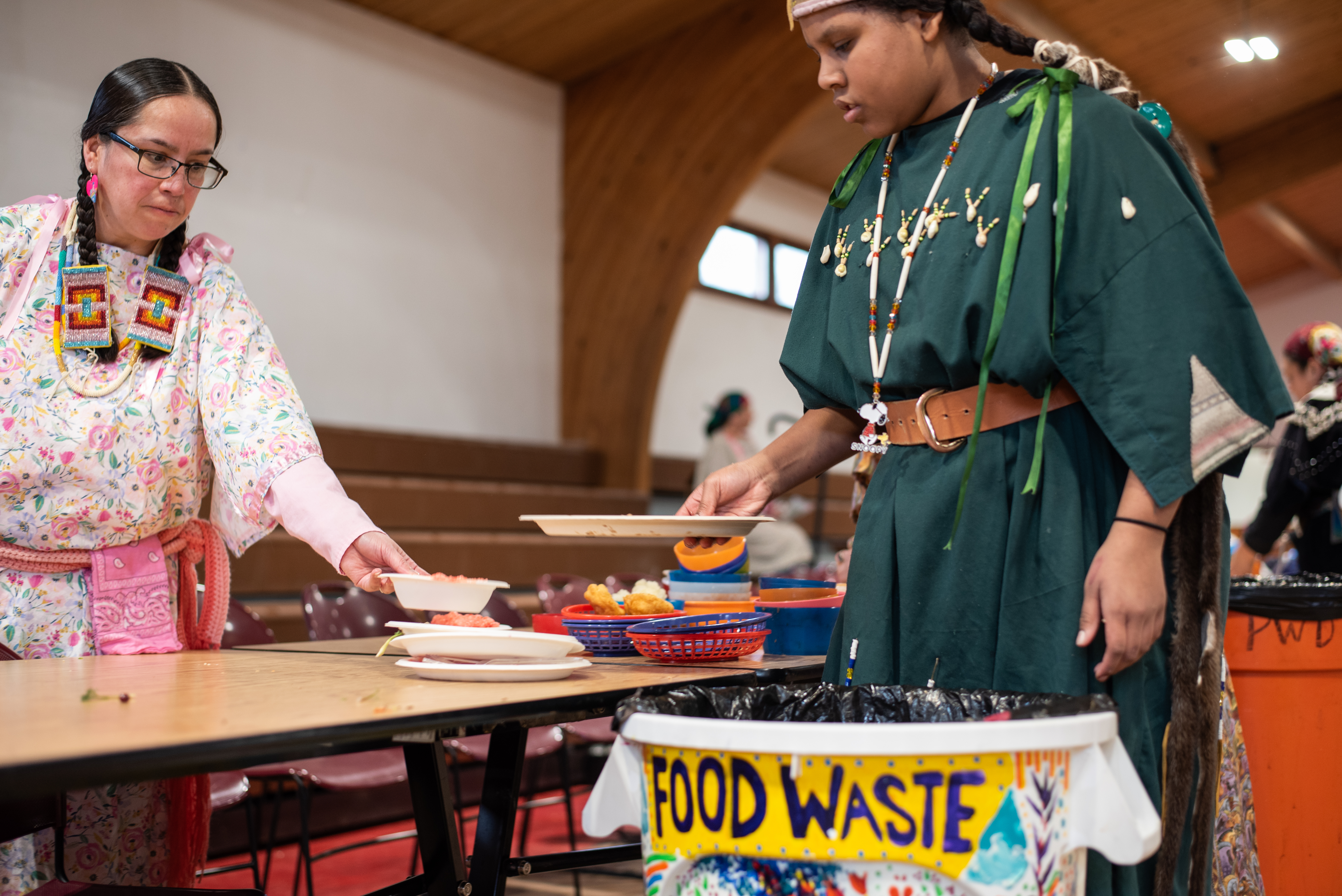 Longhouse Cooks and Community have been an integral part of this project; thank you to everyone who collaborated with us to make this project a success! Photo by Annie Warren, Northwest Public Broadcasting, 2026.